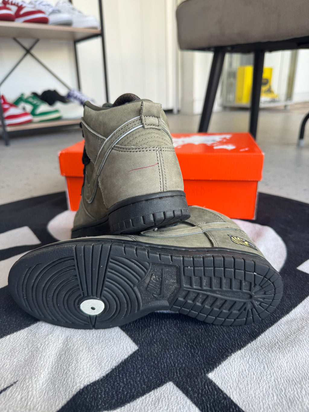 Nike Dunk High Soulgoods Olive (Taille 36.5)