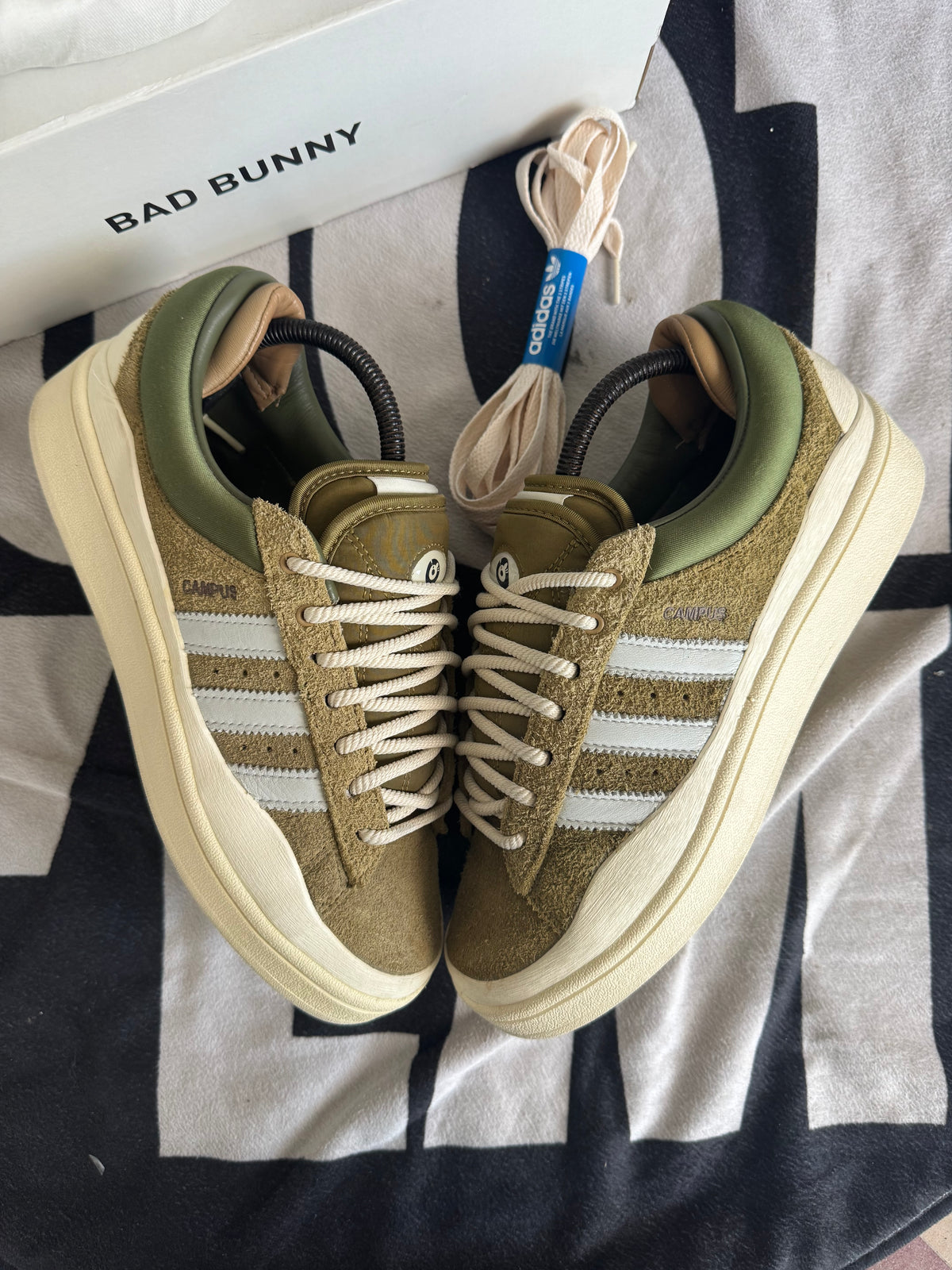 adidas Campus Light Bad Bunny Wild Moss (Taille 40)