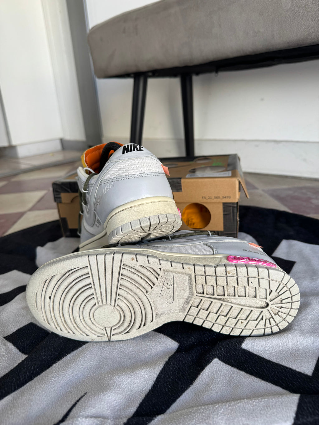 Nike Dunk Low Off-White Lot 22 (Taille 41)
