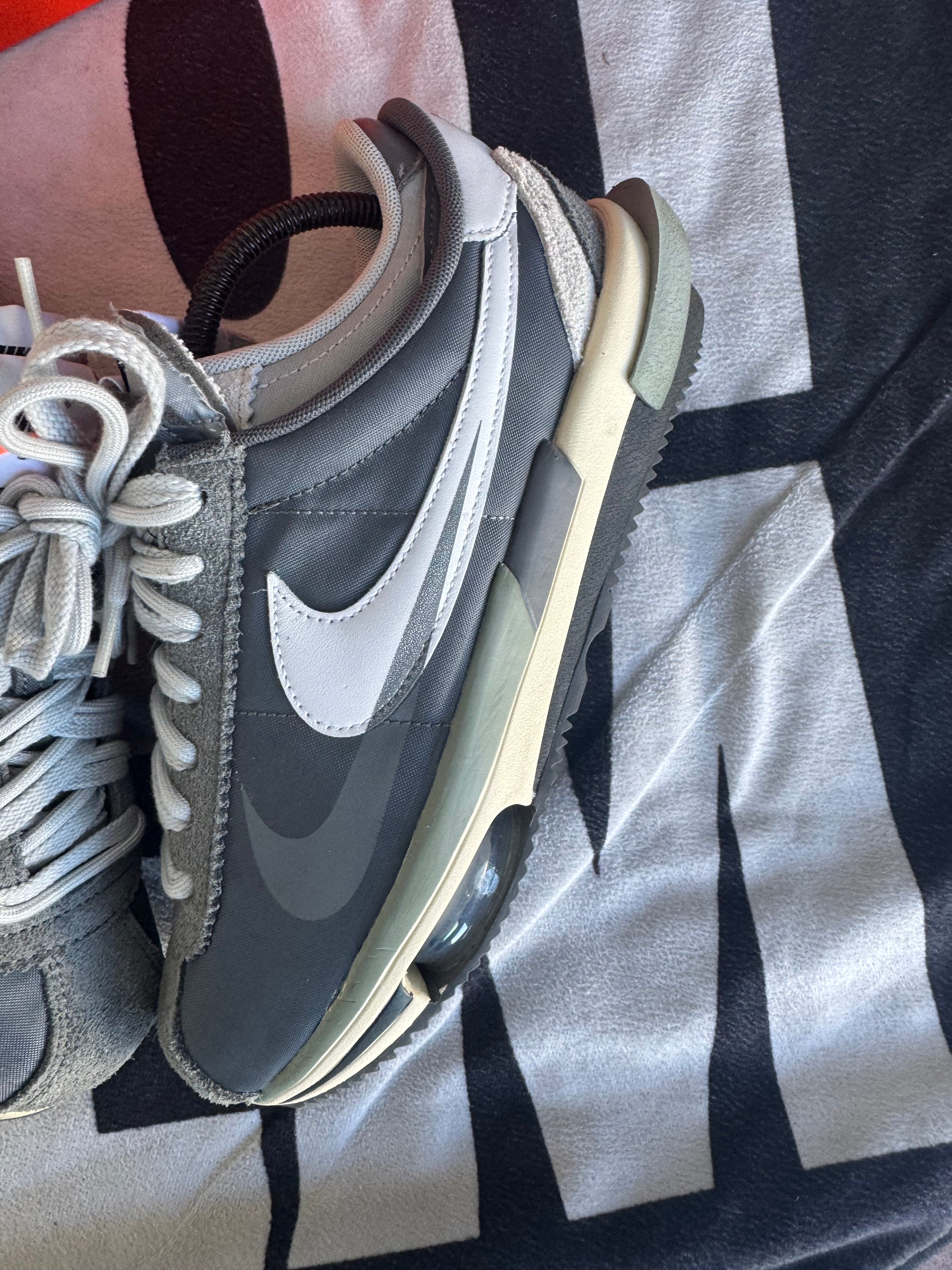 Nike Cortez 4.0 Sacai Iron Grey (Taille 42)