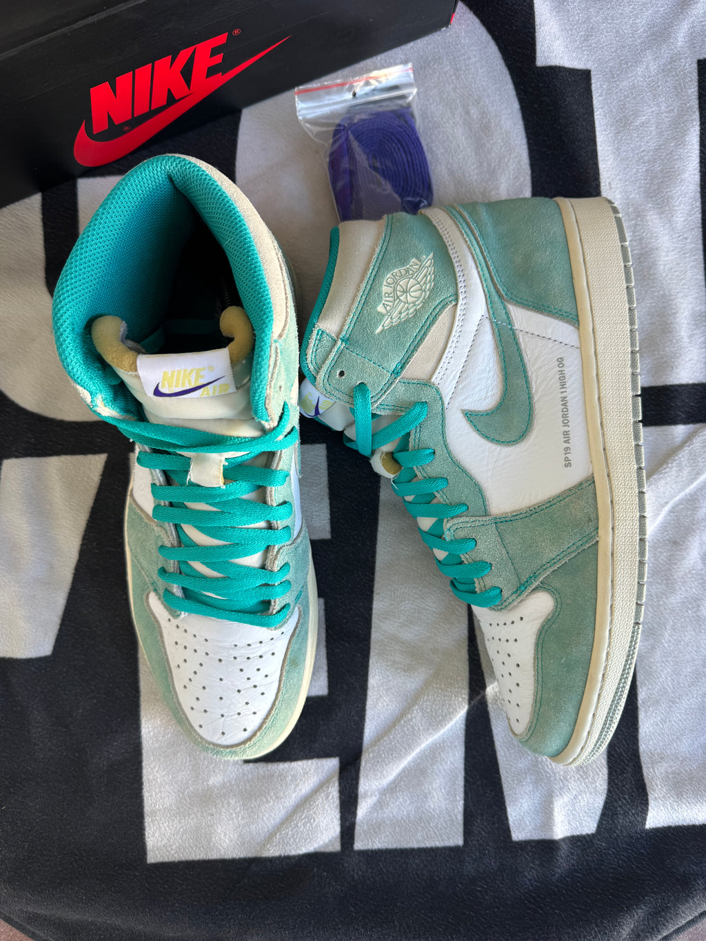 Jordan 1 High Turbo Green (Taille 45)