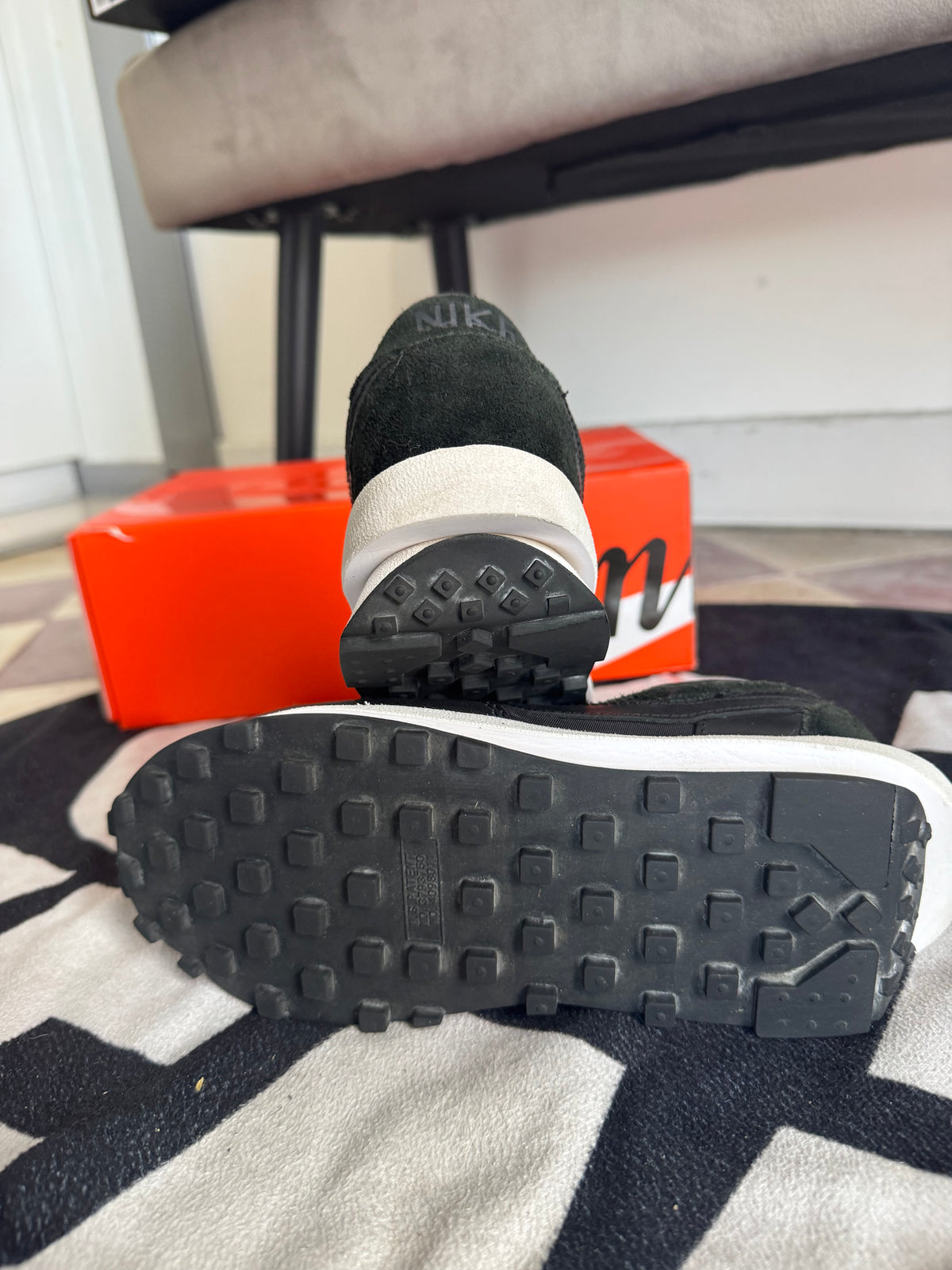 Nike LD Waffle Sacai Triple Black (Taille 38)
