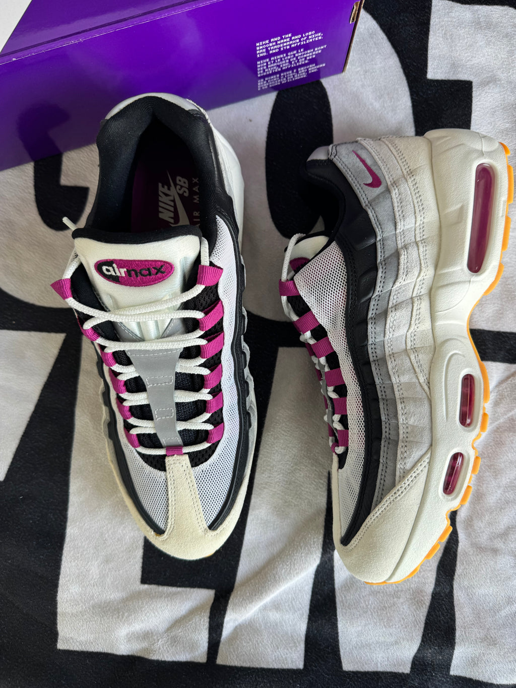 Nike SB Air Max 95 SB Cactus Flower (Taille 45)