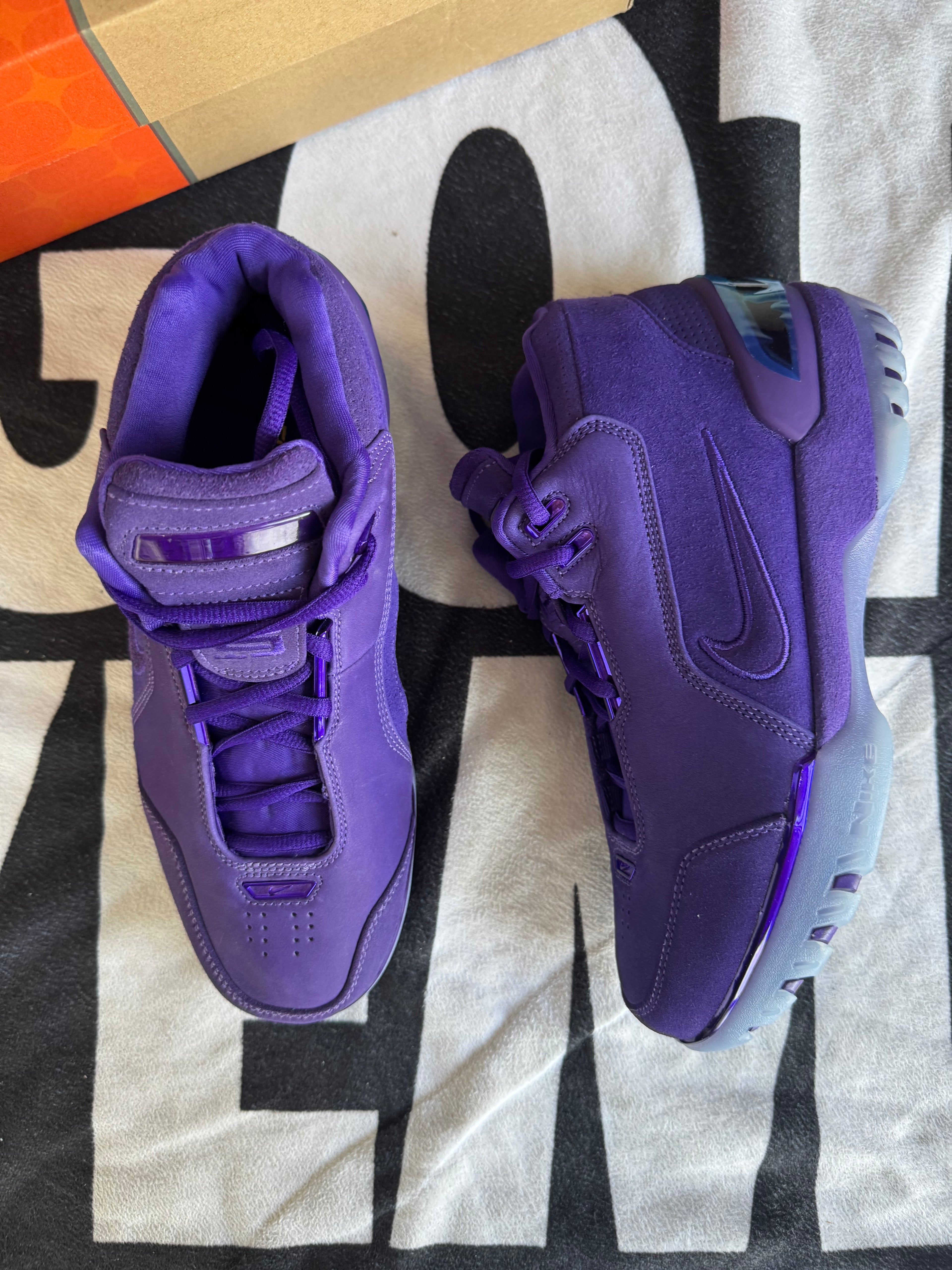 Nike Air Zoom Generation Court Purple Suede (Taille 41)