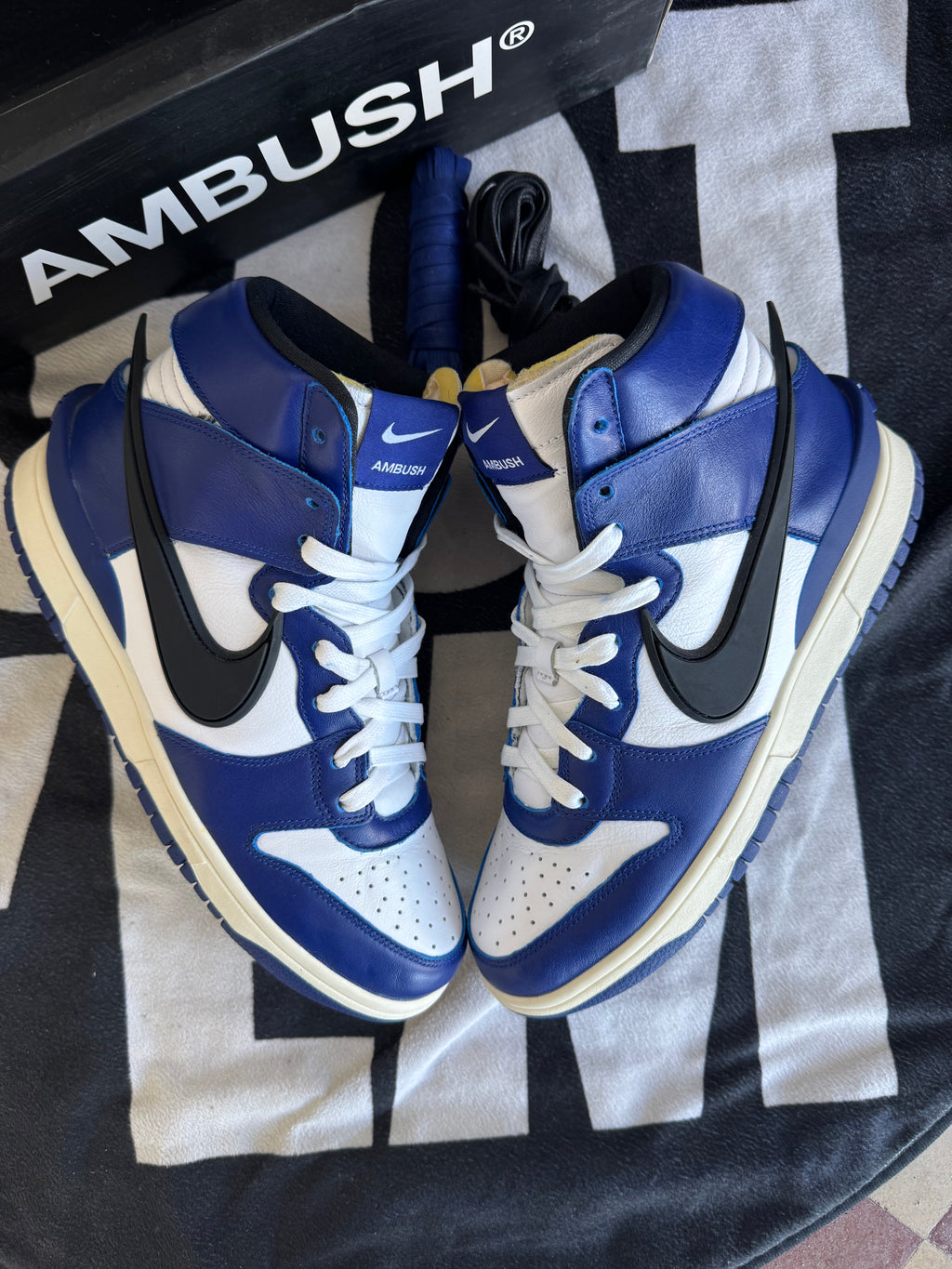 Nike Dunk High AMBUSH Deep Royal (Taille 42)