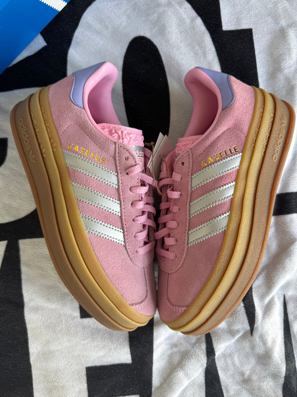 adidas Gazelle Bold Pink Glow Silver (Taille 36)
