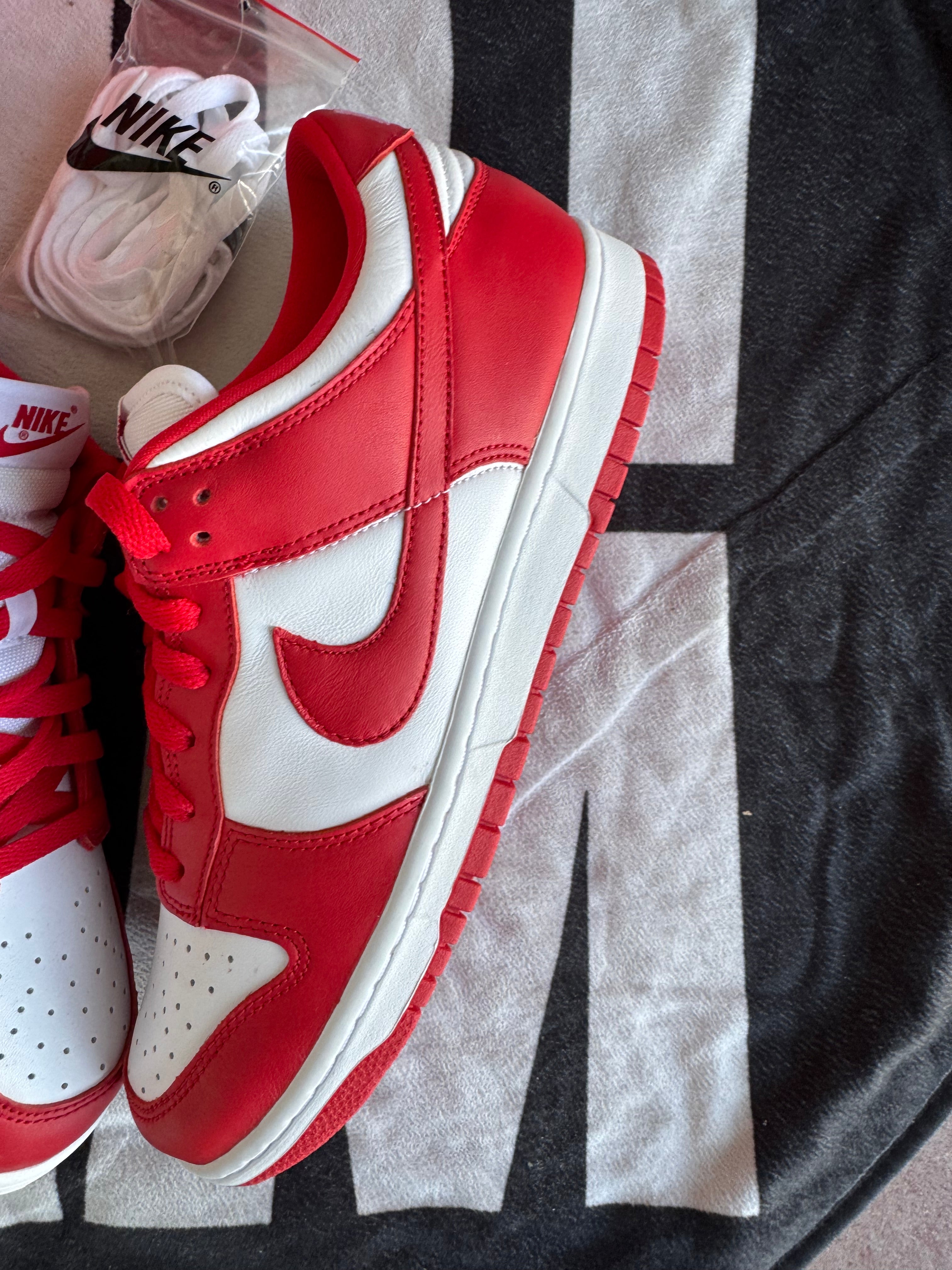 Nike Dunk Low University Red (Taille 44.5)