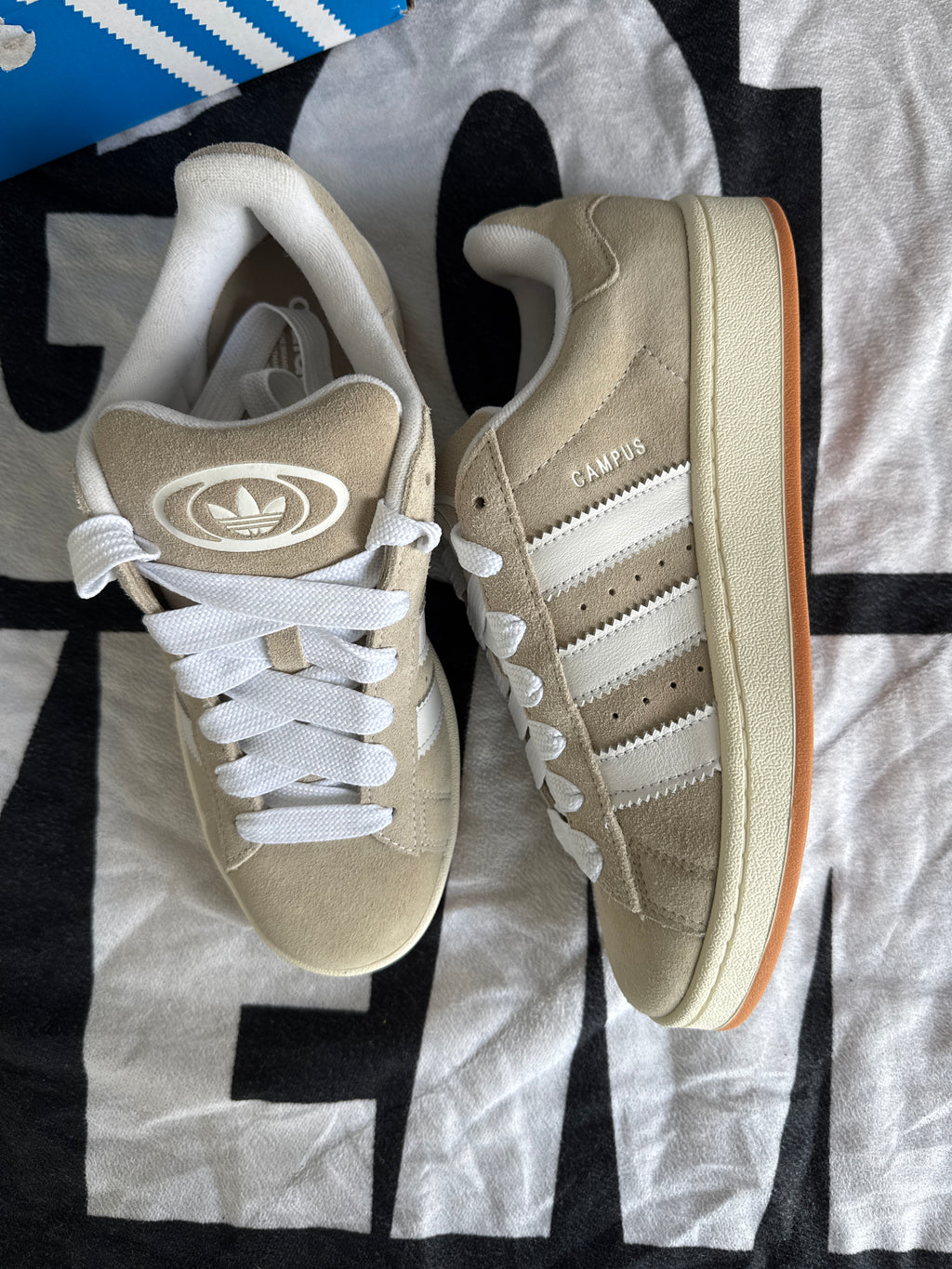 Adidas Campus 00s Blanch Cargo (Taille 42)