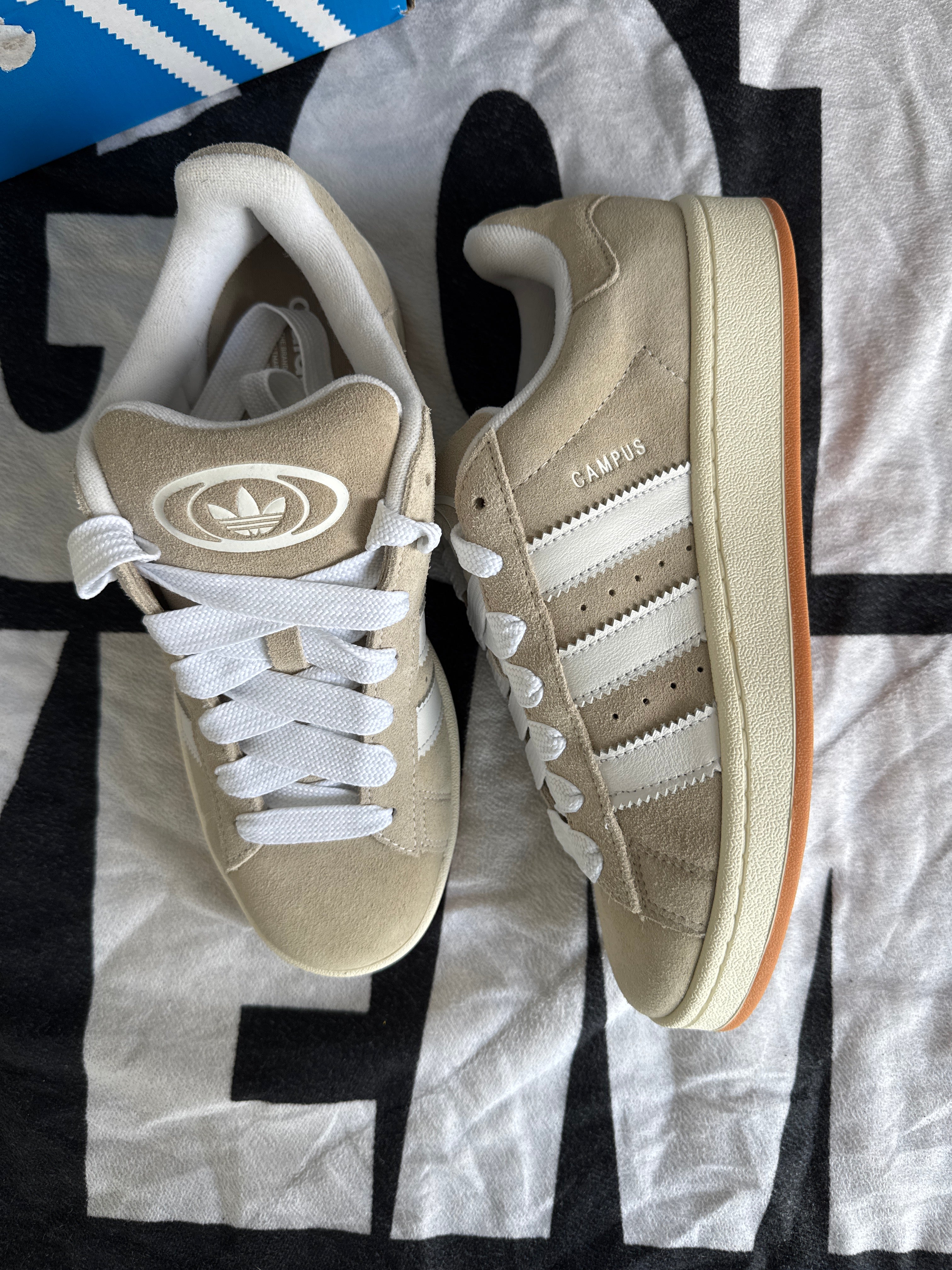 Adidas Campus 00s Blanch Cargo (Taille 42)