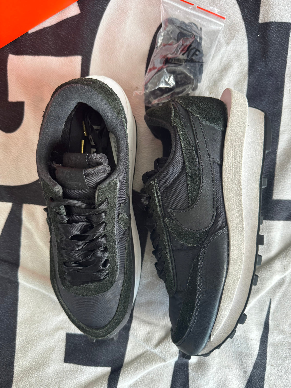 Nike LD Waffle Sacai Triple Black (Taille 38)