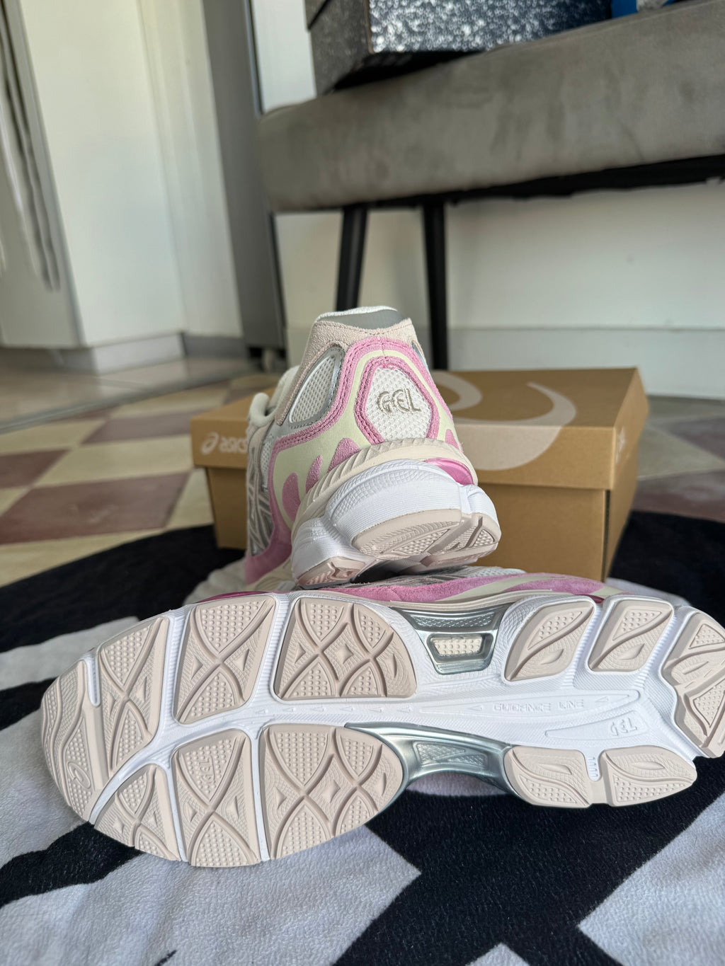ASICS Gel-NYC Cream Mineral Beige Pink (Taille 45)