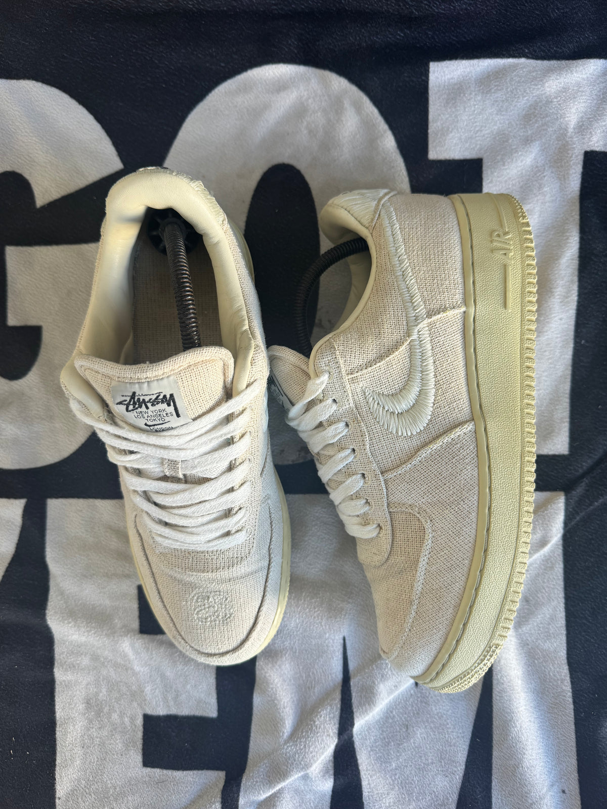 Nike Air Force 1 Low Stussy Fossil (Taille 42.5)