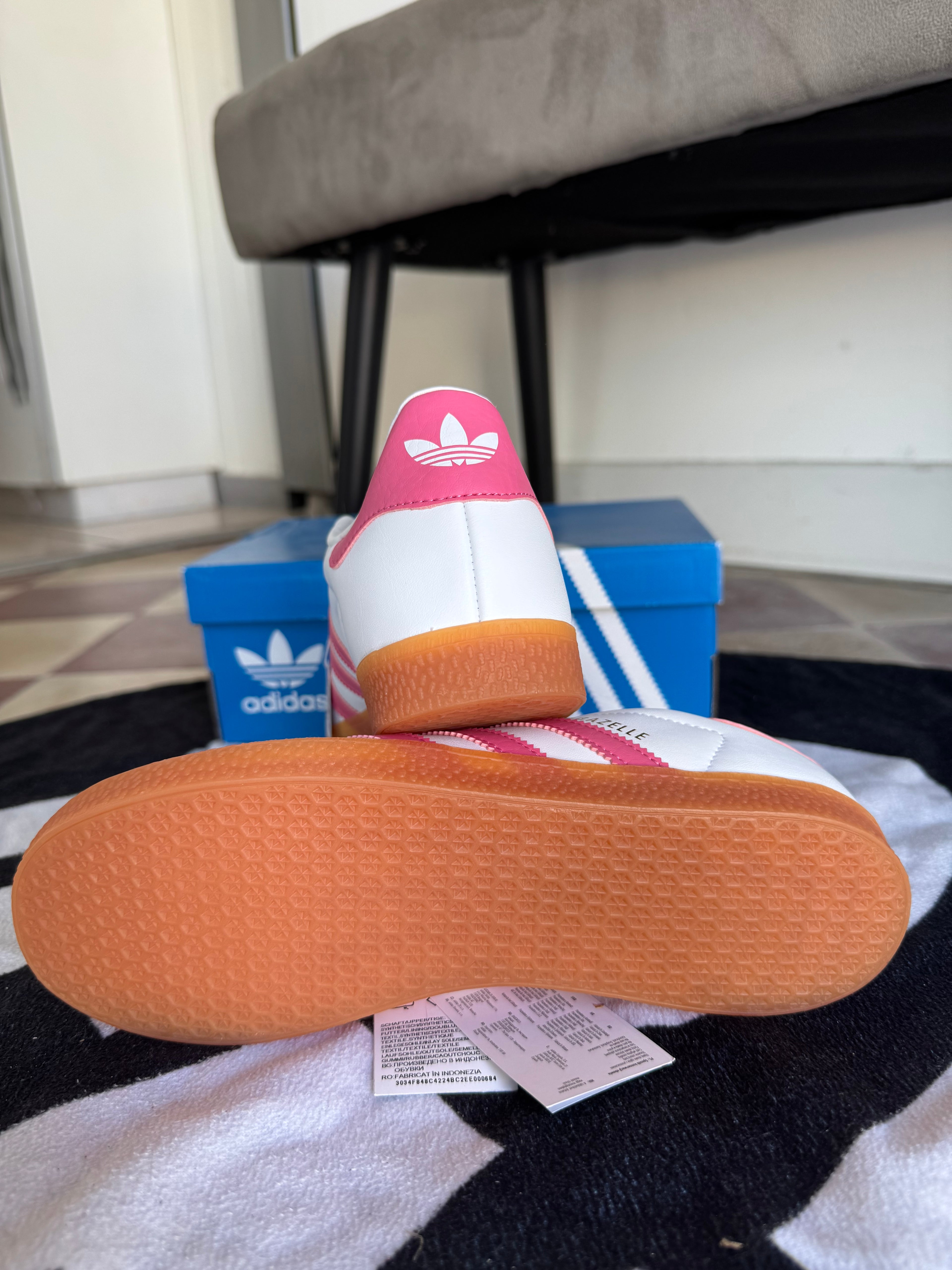 Adidas Gazelle Pink GS (Taille 37 1/3)