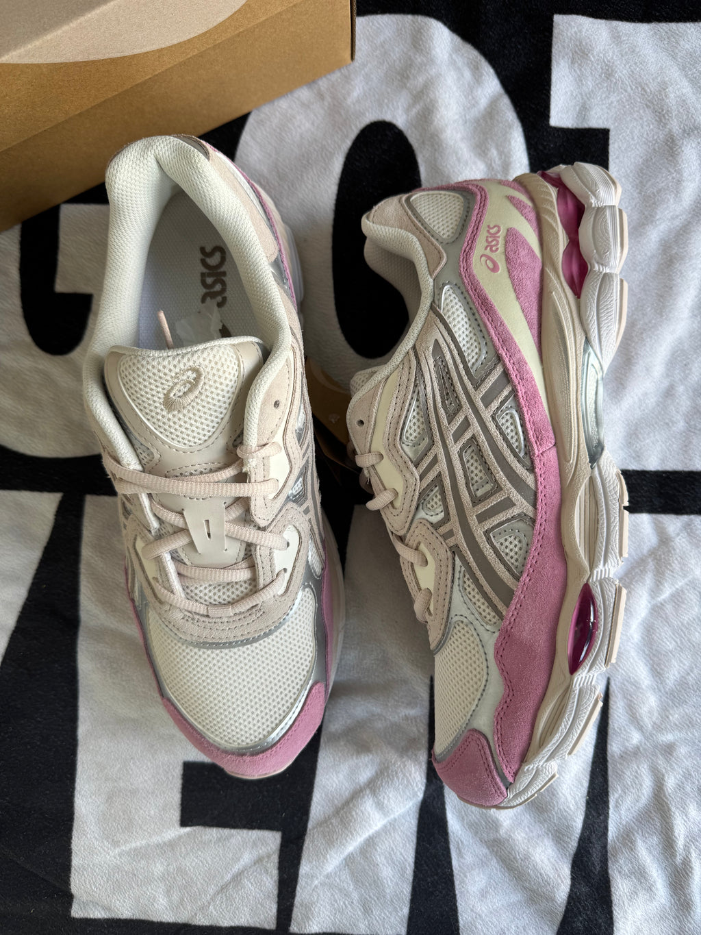 ASICS Gel-NYC Cream Mineral Beige Pink (Taille 45)