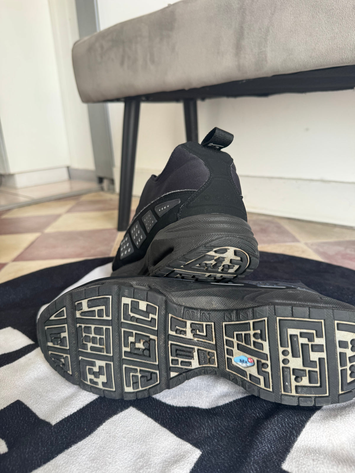 Nike Air Max Sunder Black Silver (Taille 47)