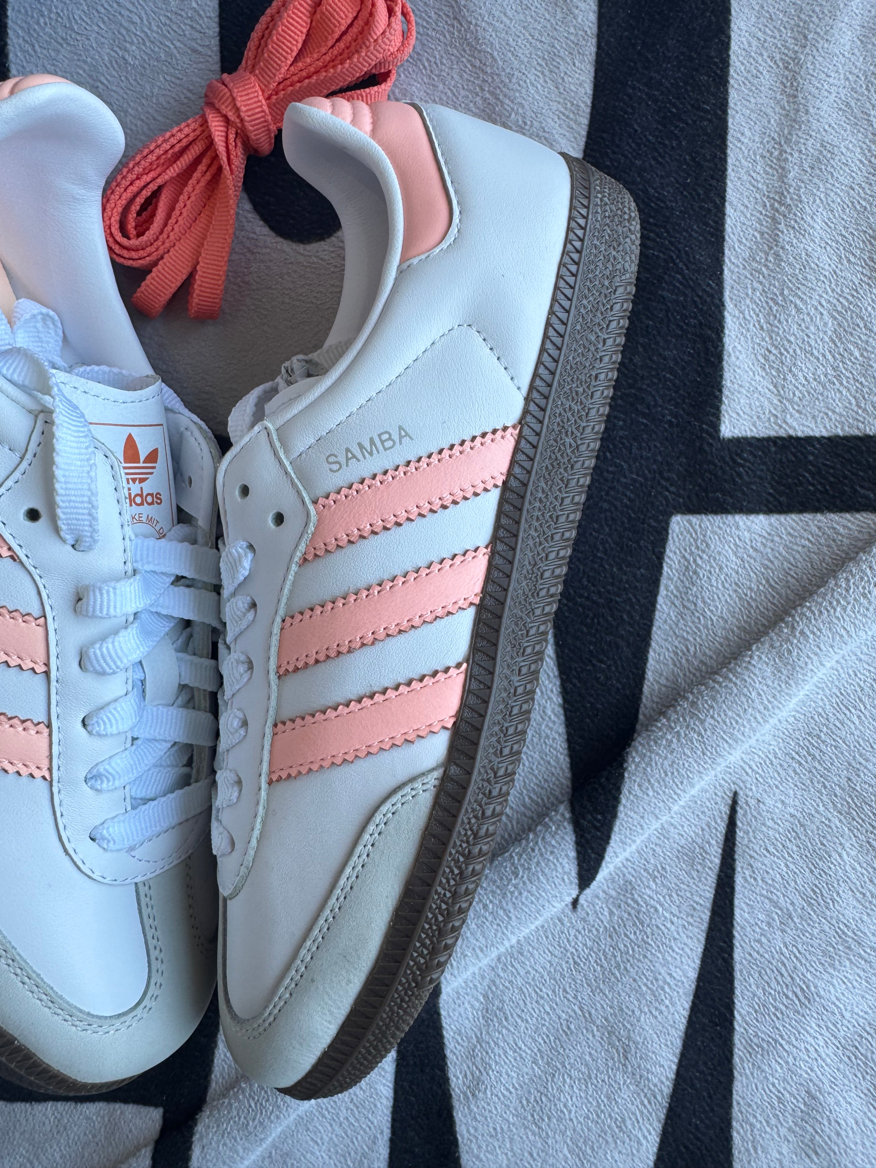 adidas Samba OG Cloud White Coral (Taille 38)