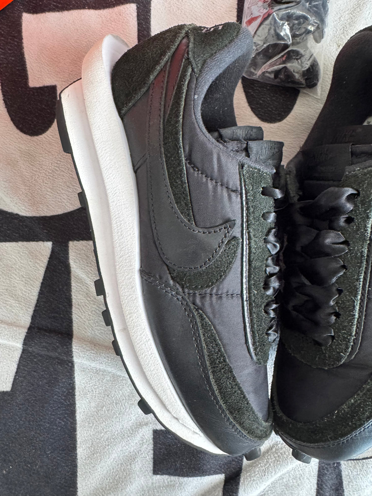 Nike LD Waffle Sacai Triple Black (Taille 38)