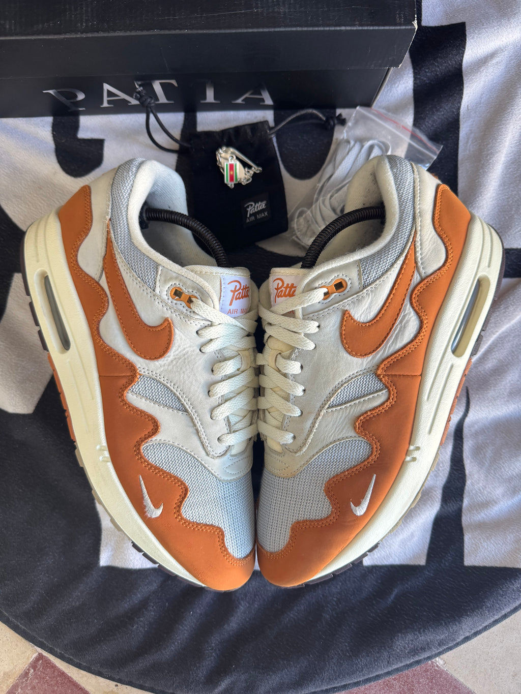 Nike Air Max 1 Patta Monarch (Taille 45)