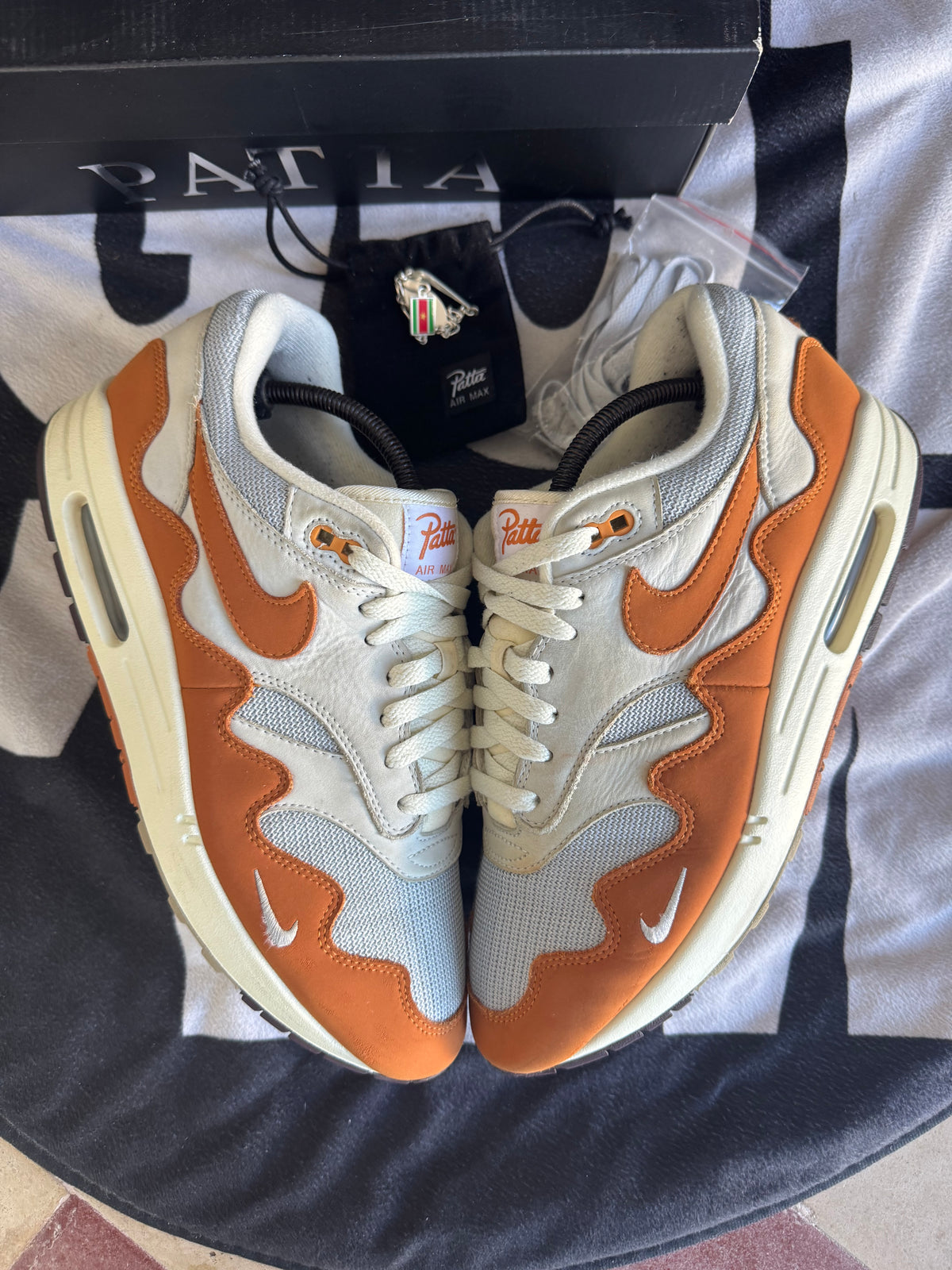 Nike Air Max 1 Patta Monarch (Taille 45)