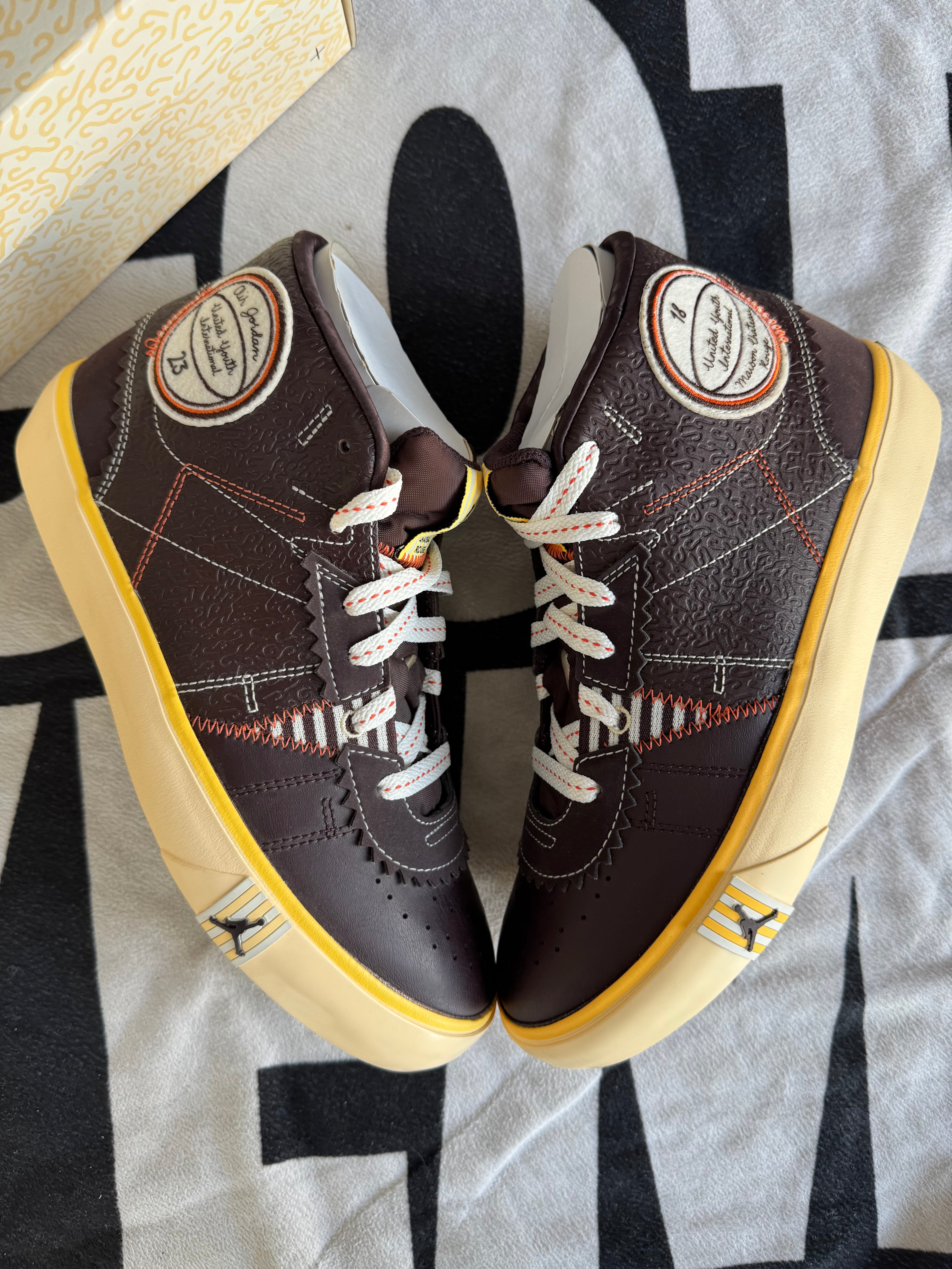 Jordan Series Mid Maison Chateau Rouge Brown (Taille 40)