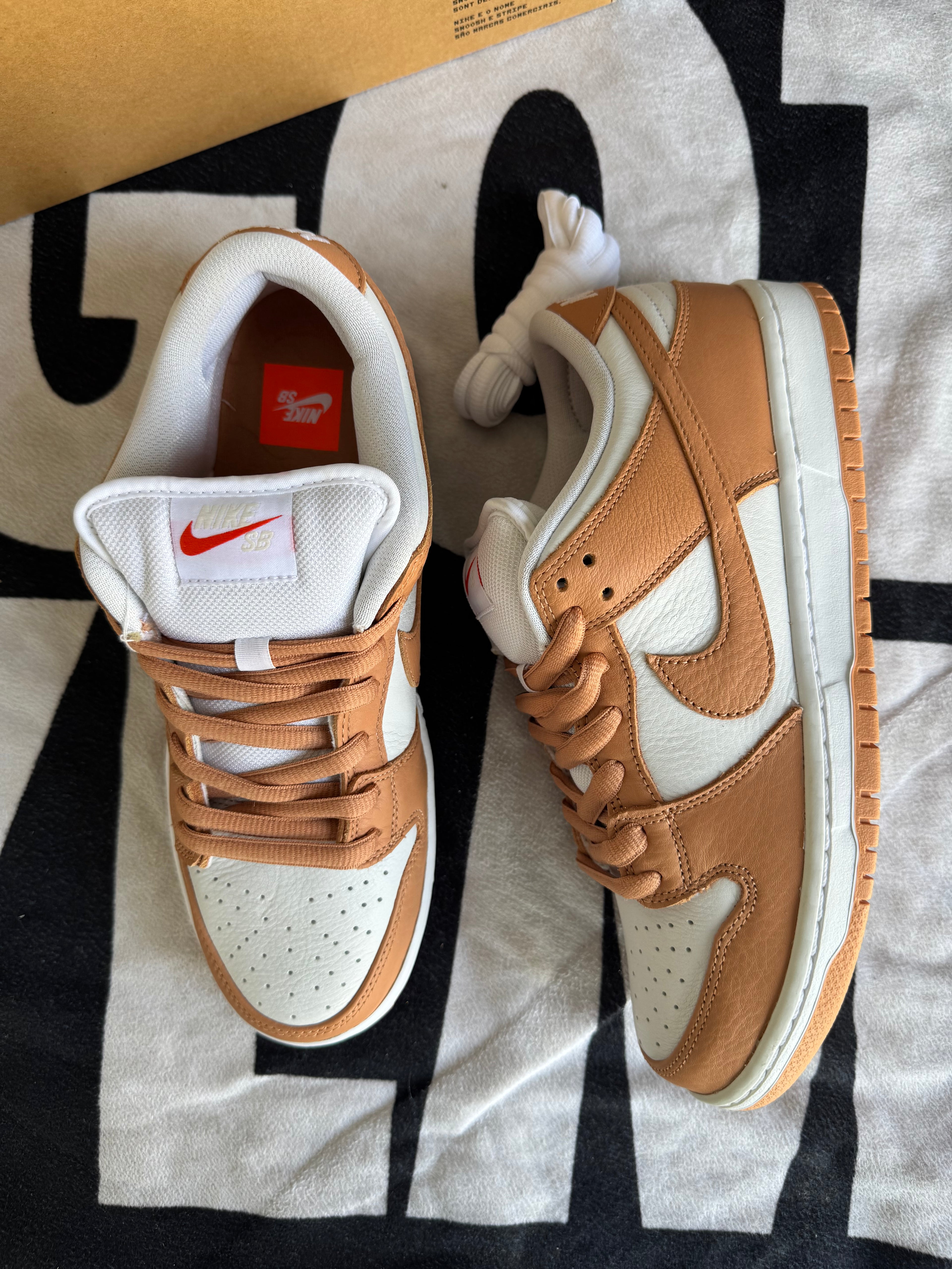 Nike SB Dunk Low Pro ISO Light Cognac (Taille 43)