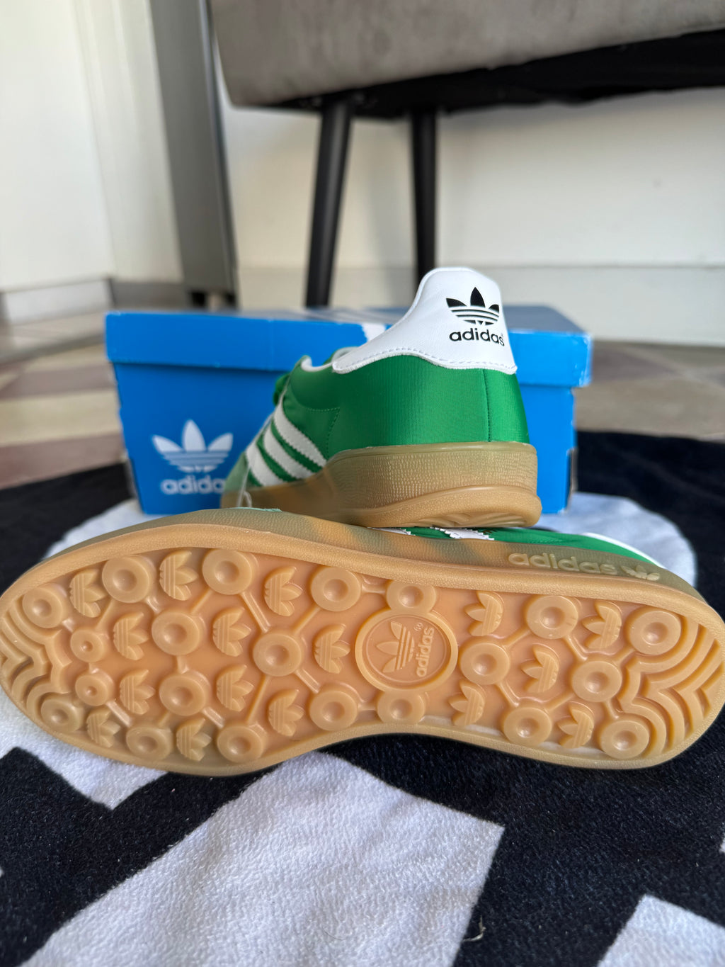 Adidas Gazelle Indoor Green Gum (Taille 37 1/3)
