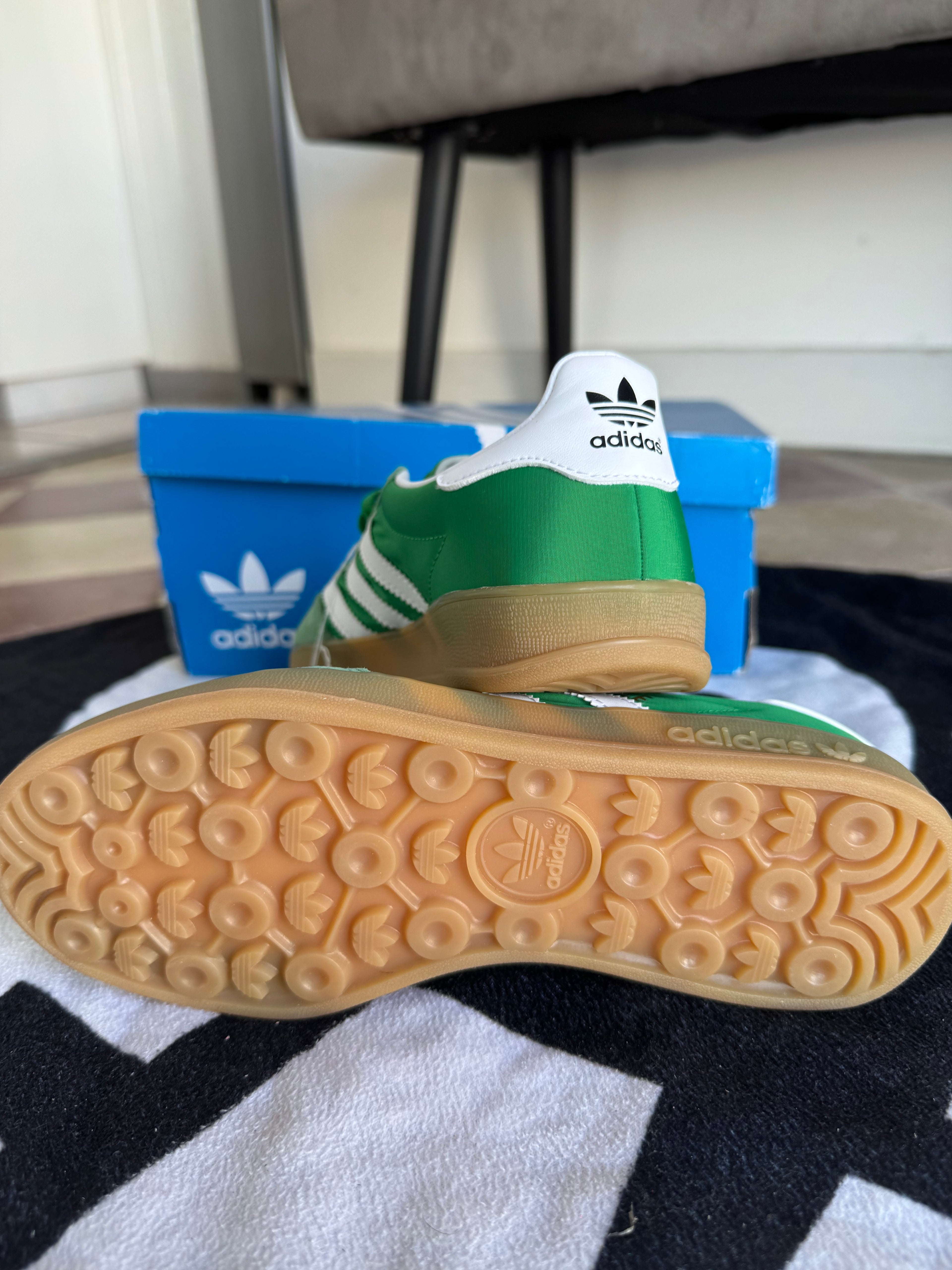 Adidas Gazelle Indoor Green Gum (Taille 39 1/3)