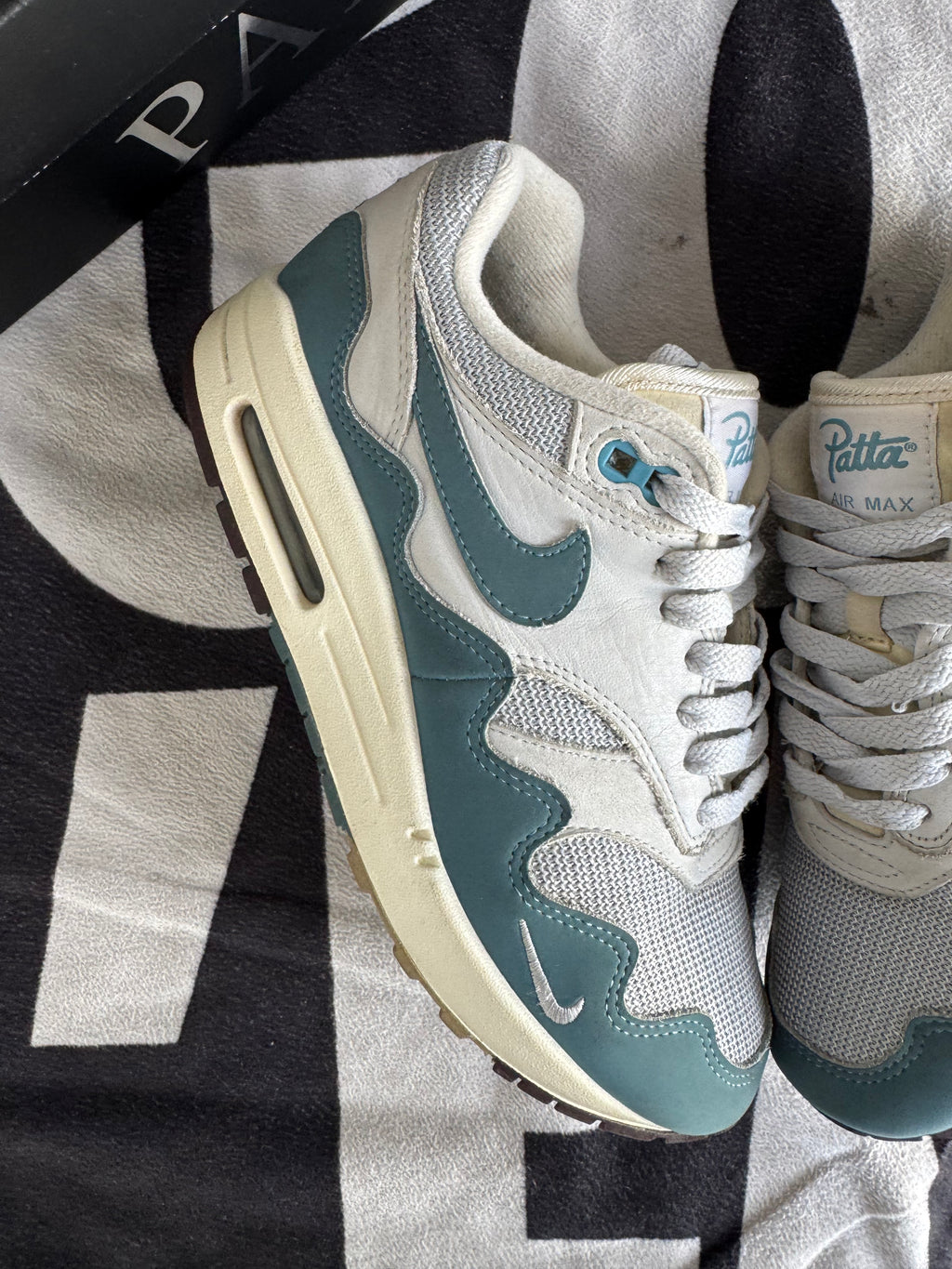 Nike Air Max 1 Patta Waves Noise Aqua (Taille 38.5)