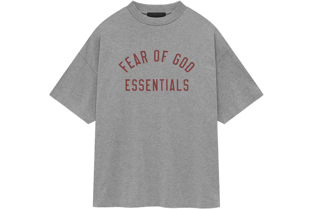 Fear of God Essentials Jersey Crewneck Tee Dark Heather (Taille M)