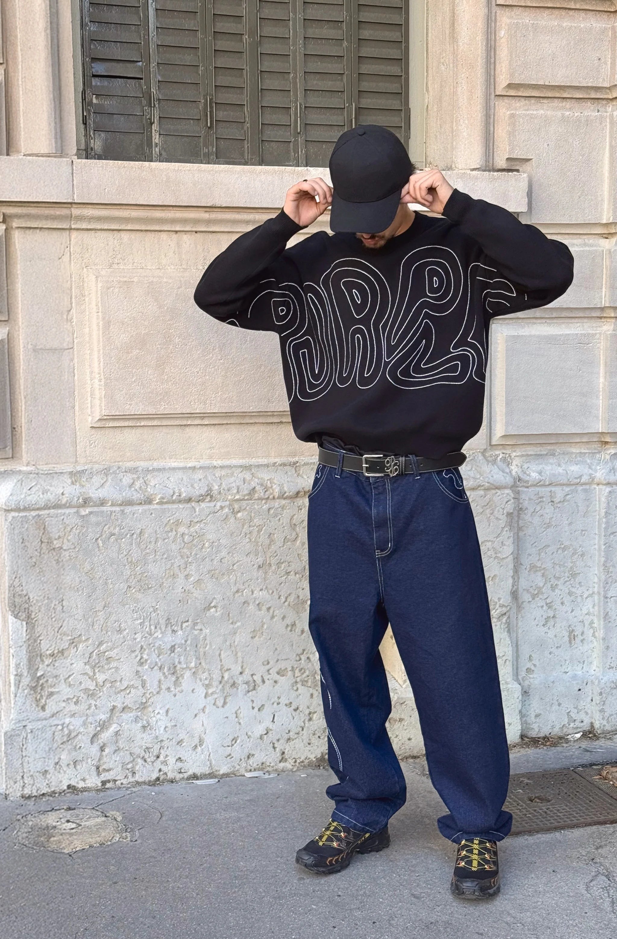 Purple Place Aura Knit - Black