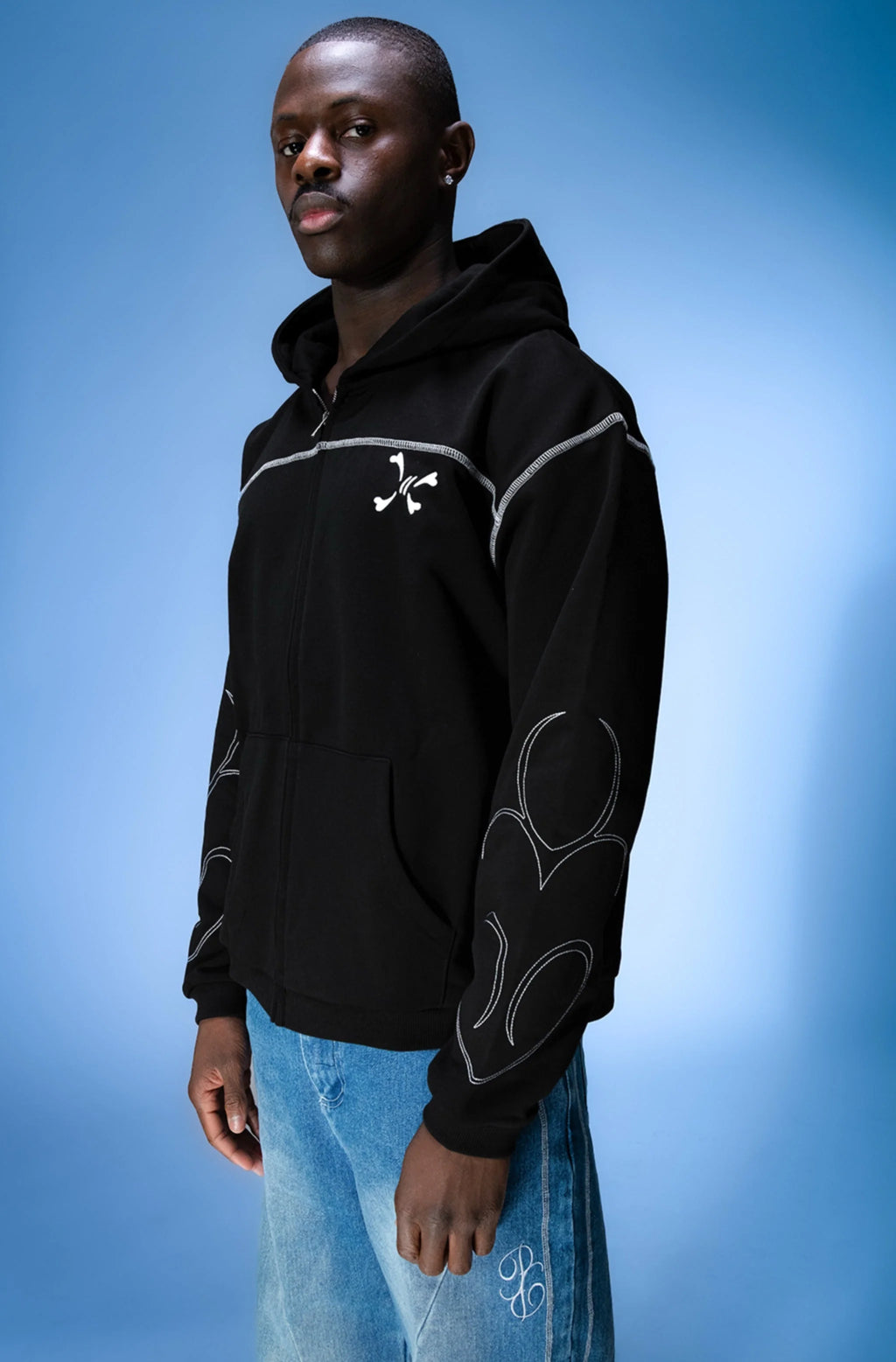 Purple Place Aura Zip Black