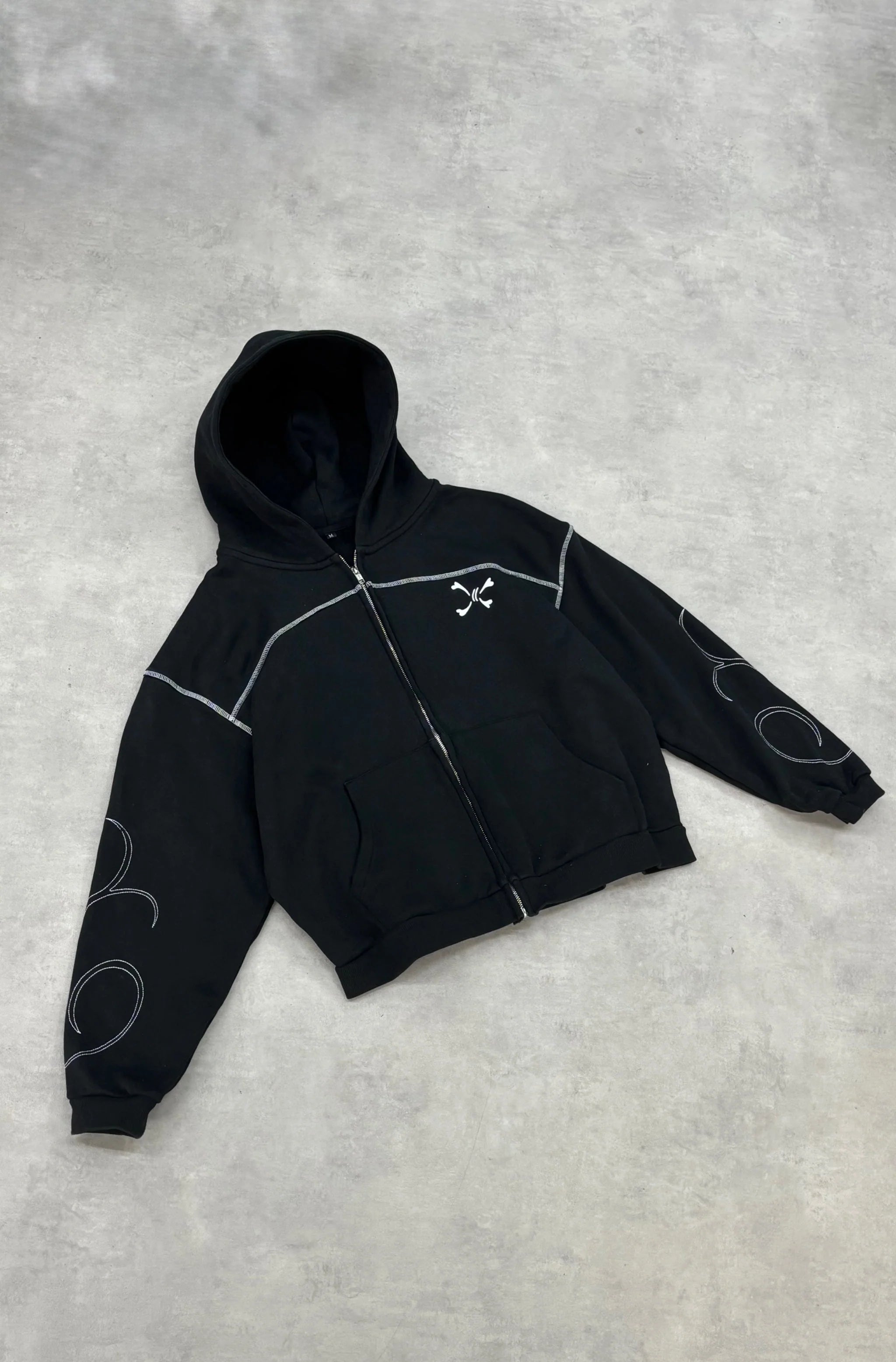 Purple Place Aura Zip Black