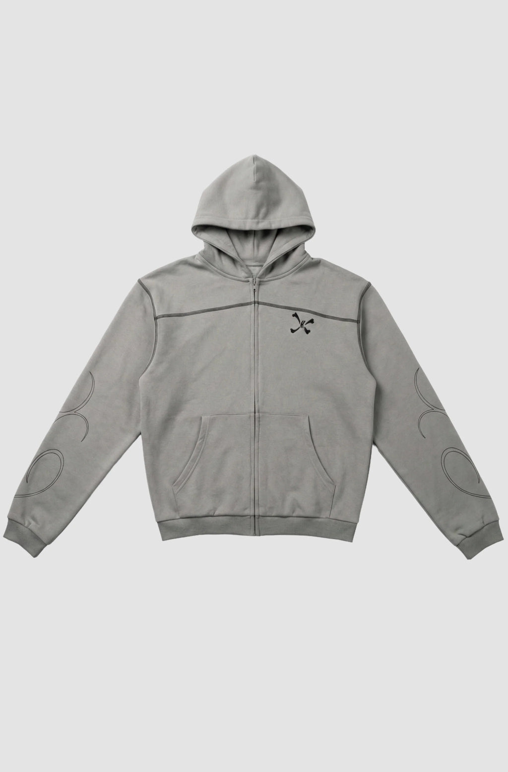 Purple Place AURA ZIP GRAY