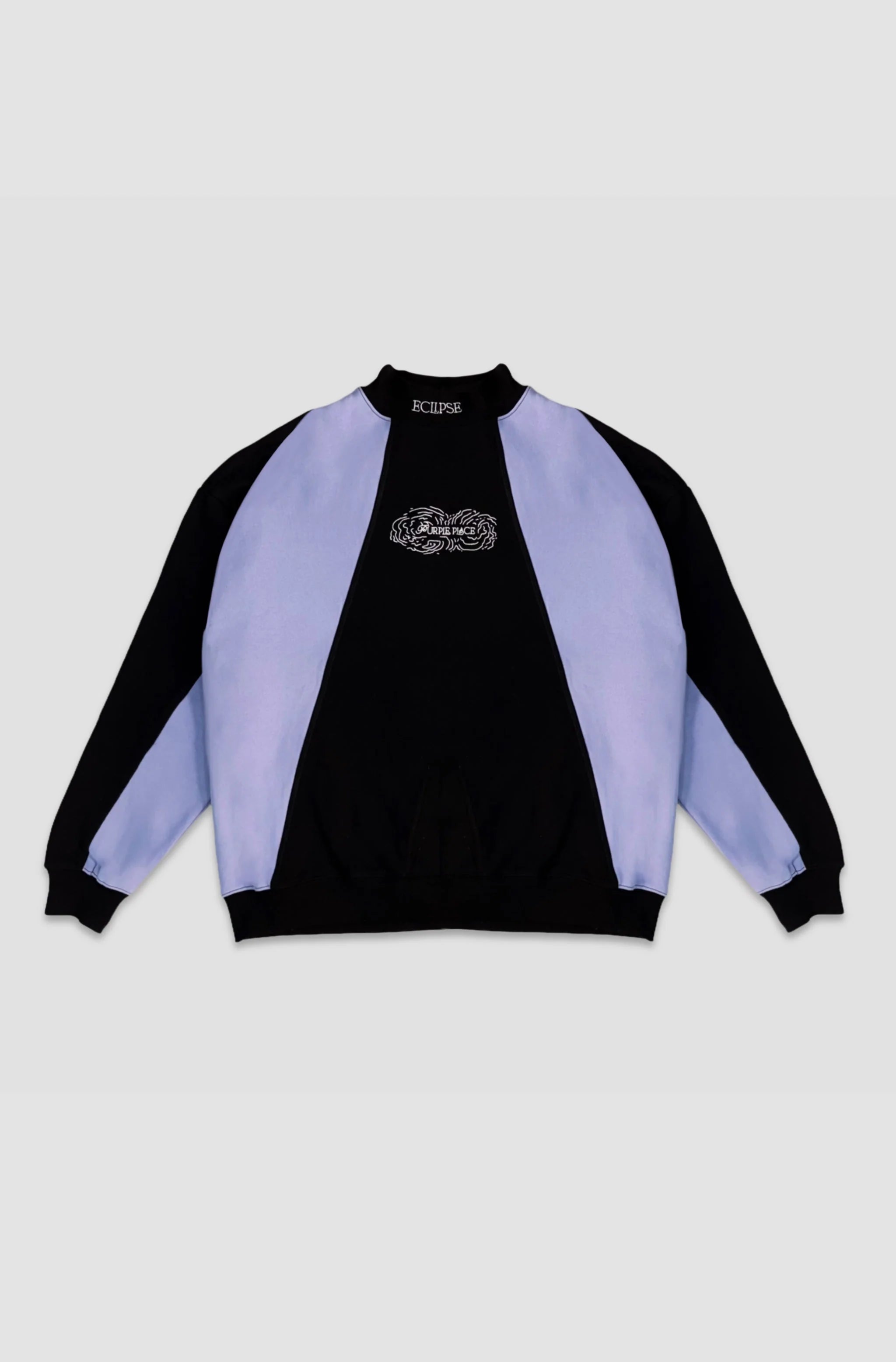 Purple Place crewneck eclipse