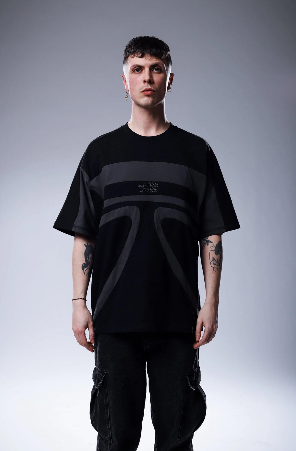 Purple Place Hooking tee noir