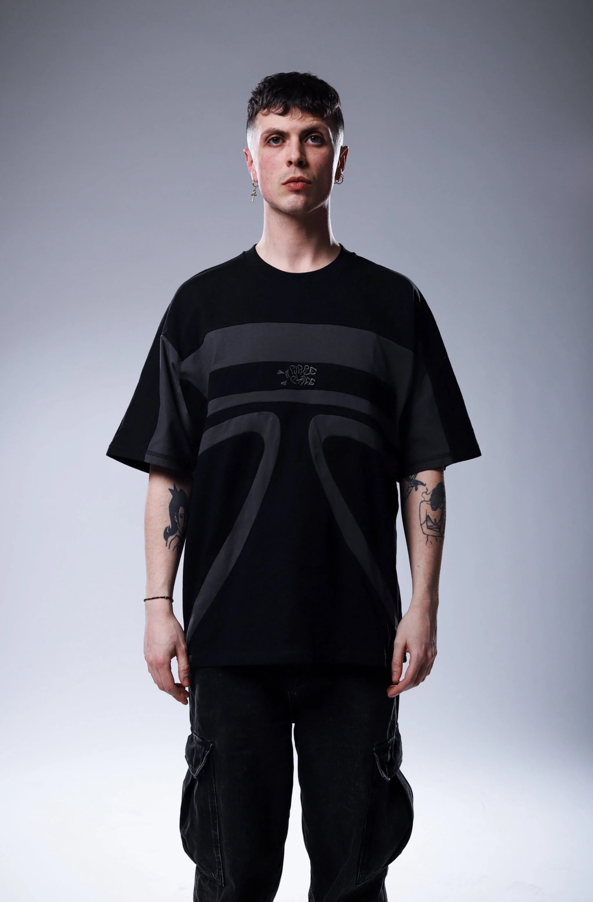 Purple Place Hooking tee noir