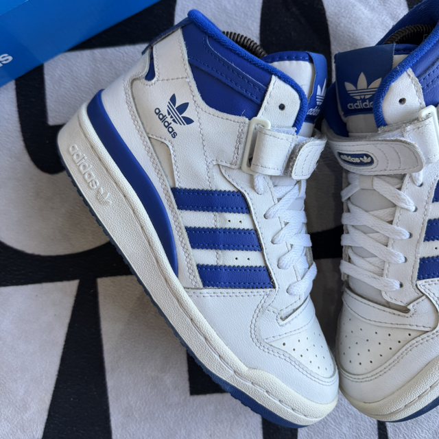 adidas Forum Cloud White Royal Blue (Taille 36)