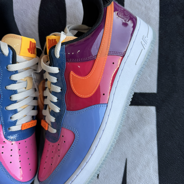 Nike Air Force 1 Low Undefeated Multi-Patent Total Orange (Taille 44)