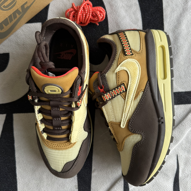Nike Air Max 1 Travis Scott Cactus Jack Baroque Brown (Taille 38.5)