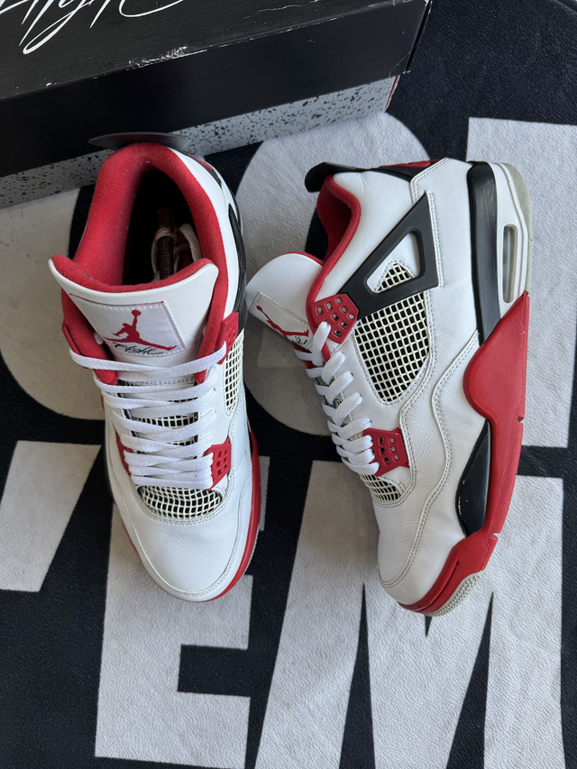 Jordan 4 Fire Red (Taille 47.5)