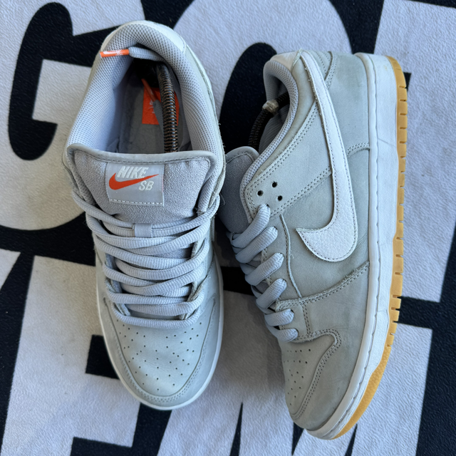 Nike SB Dunk Low Pro ISO Orange Label Wolf Grey Gum (Taille 44)