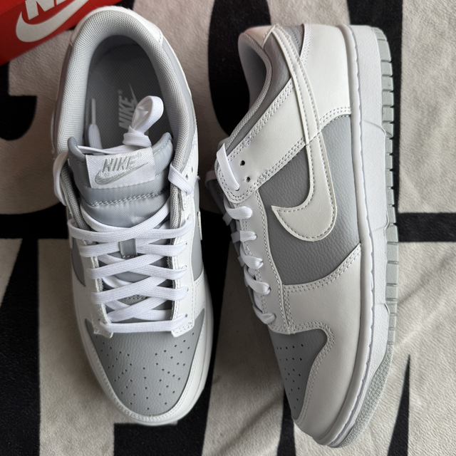 Nike Dunk Low Retro White Grey (Taille 44)