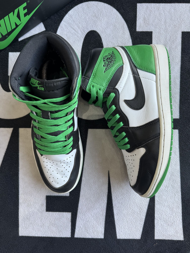 Jordan 1 High Lucky Green (Taille 44.5)