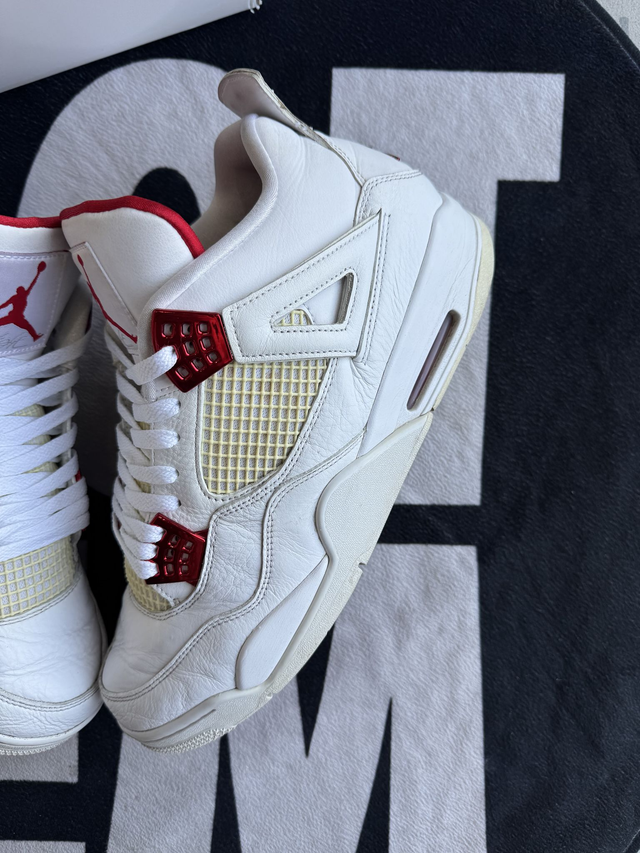 Jordan 4 Retro Metallic Red (Taille 47.5)