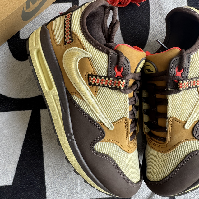 Nike Air Max 1 Travis Scott Cactus Jack Baroque Brown (Taille 38.5)