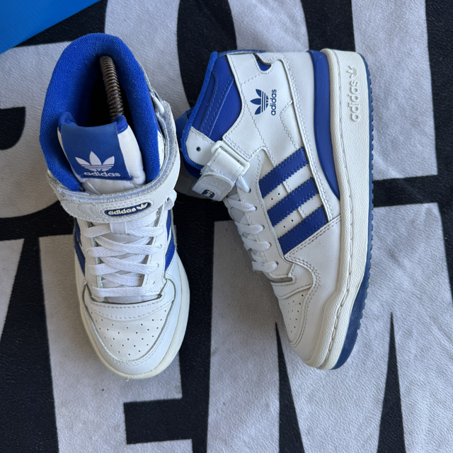 adidas Forum Cloud White Royal Blue (Taille 36)