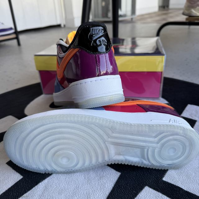 Nike Air Force 1 Low Undefeated Multi-Patent Total Orange (Taille 44)