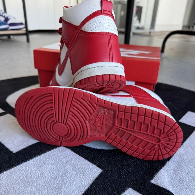 Nike Dunk High Championship White Red (Taille 36)