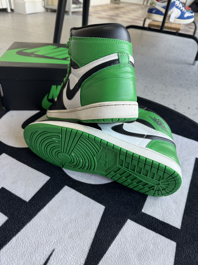 Jordan 1 High Lucky Green (Taille 44.5)