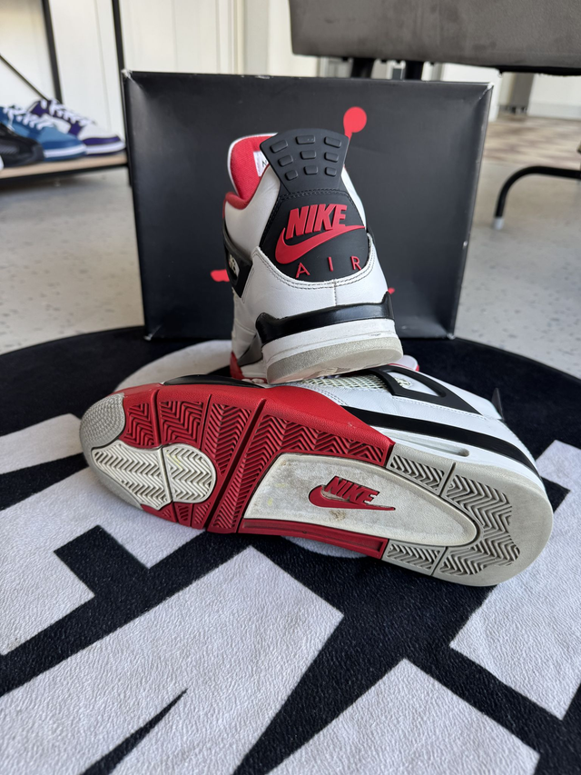 Jordan 4 Fire Red (Taille 47.5)